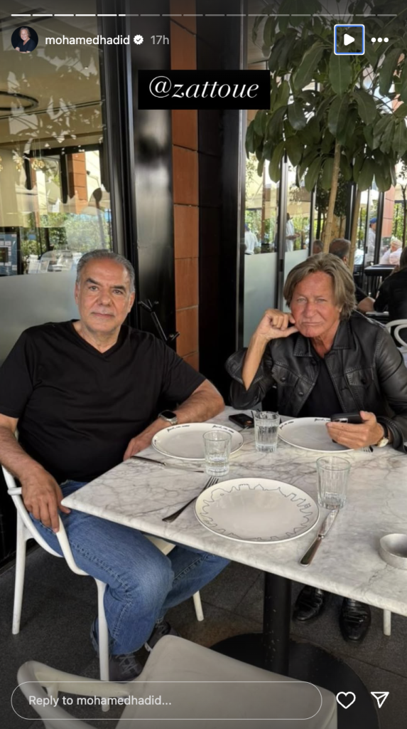 Mohamed Hadid Is in Lebanon (and Loving Every Minute)
